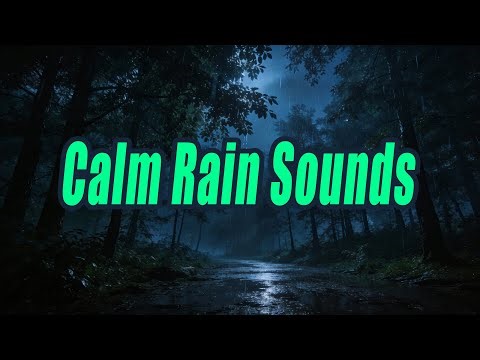 Gentle Rain Sleep Hypnosis Deep Relaxation for Restful Sleep Calming Rain Sounds for Insomnia Relief