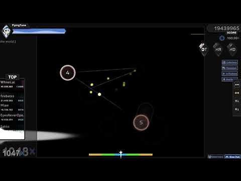 [osu!] Hacker goes for 5000+pp Play and Gets Banned!