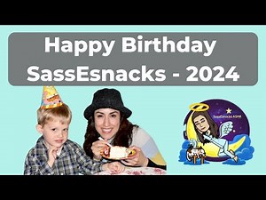 Happy Birthday | SassEsnacks ASMR | 2024 | Live Stream | #stoppancreaticcancer #sassesnacksdotcom