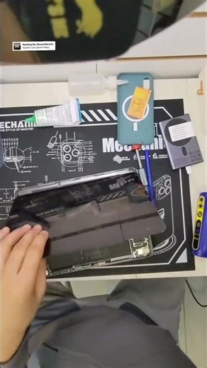 Tablet repair and display replacement, 45 minutes of work