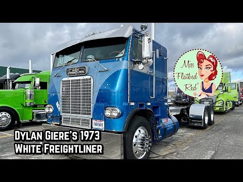 Dylan Giere’s 1973 White Freightliner Cabover