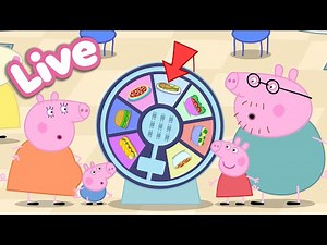 🍎 Peppa Pig Best Bites LIVE! 🐷 Peppa’s Food & Cooking Moments | Tales Full Episodes 24/7