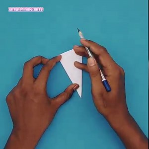 221K views · 4.8K reactions | How to cut paper snowflakes - Snowflakes decoration ideas - Handmade easy Xmas snowflake #Crafts #ChristmasInJuly #Snowflakes | Entertaining Arts | Facebook