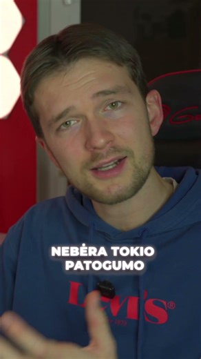 Metus dirbau su MacBook klaviatūra, kol pasakiau sau stop. 🖐️