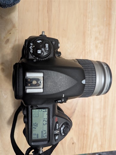 Nikon D2Xs stuck in some kind of locked mode (menu restricted, can’t change shutter/ISO, can't reset)