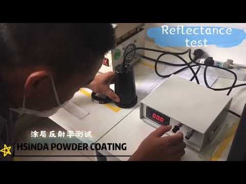 Reflectance Test in Powder Coating | Surface Gloss & Consistency Evaluation for Industrial Finishes