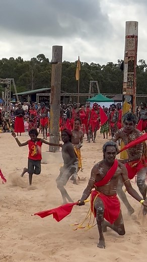 The Garma Opening Ceremony took place on the Bunggul grounds - with traditional dance at Gulkula! | ABC Indigenous