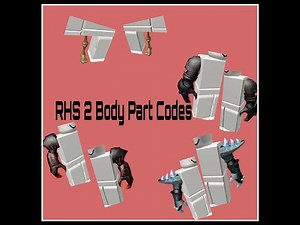 RHS 2 Body Part Codes