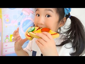 Boram bermain Memasak Dengan Mainan Dapur Bagus