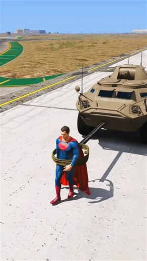 Who Wins This Fight? 🤯 Spider-Man vs Superman vs Shazam vs Deadpool #gta #shorts #392 #390