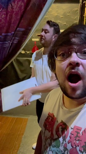 8.5K views · 170 reactions | I love finding out new little bits of knowledge. So thanks @rob_g_jackson for showing me the origin of the word slapstick! And Mischief for having me backstage! #slapstick #mischief #theplaythatgoeswrong #playgoeswrong #mischieftheatre #slapstickcomedy #comedy #theatre #play #funny #meme #ukcomedy #welsh #backstage | Dheanasaur | Facebook