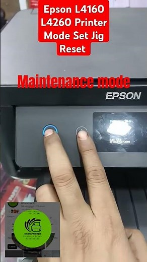 Epson L4160 L4260 Printer Mode Set Reset #epson​ #service​ #trending #viral #epson