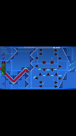 an auto level i made #geometrydash #gdupdate #gd #vecna