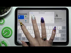 APPLE iPad mini (2024): How to Add Passwords to Passwords Manager?
