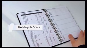 2026 Planner, Weekly and Monthly Calendar Academic Planner, Jan 2026 - Dec 2026, Planning Agenda Book for Desk Accessories and School Supplies - A5 (6.3'' x 8.5'')