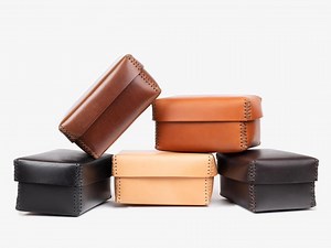 Hand-crafted Leather Groomsman Keepsake Box. Made in the USA - Etsy