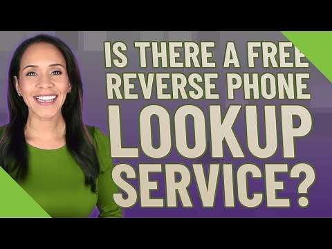 Is there a free reverse phone lookup service?