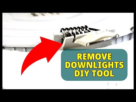 REMOVE LED Downlights with This Tool