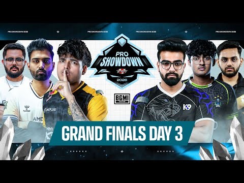 UE Pro Showdown 2026 | #BGMI | Grand Finals Day-3 | Ft- #GodL , #SouL , #RNTX , #K9 , etc
