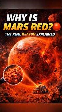 Why Is Mars Red? 🔴 The Real Reason Explained