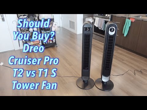 Should You Buy? Dreo Cruiser Pro T2 vs T1 S Tower Fan