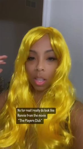 Halloween night. I couldnt find a red wig so yellow wig it is #halloween2022 #theplayersclub