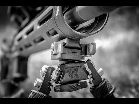 B&T ATLAS BIPOD REVIEW - AR-15 and Bolt Action Picatinny Rail Mount