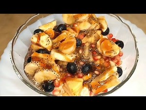 How to make healthy oatmeal | breakfast recipe | Travel and food cravings