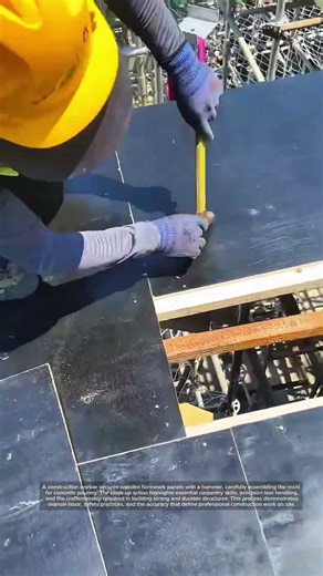 Building Process Professional Formwork Installation!