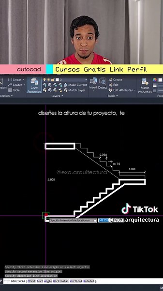 Aprende a Diseñar Escaleras en AutoCad