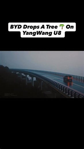 BYD conducted an unusual durability test by dropping a massive palm tree on the YangWang U8 • The tree was dropped three times with increasing impact force, reaching 50.4 kJ • Despite visible dents on the cant rail, the glass didn’t break and the door still opened • The SUV started and drove off normally after the test • This stunt follows earlier demonstrations showing the U8’s tank-turn, water-floating ability and quad-motor control • The brand aims to highlight the vehicle’s structural streng