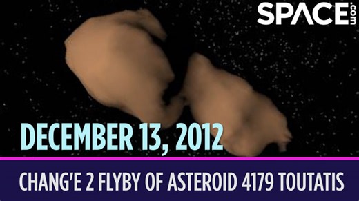 OTD in space - December 13: Chinese spacecraft flies by asteroid Toutatis