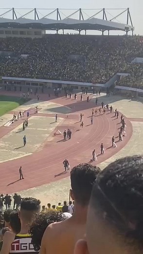 Exciting Athletic Events at a Packed Stadium