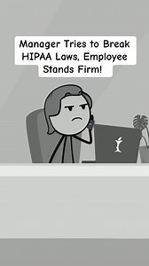 Manager Tries to Break HIPAA Laws, Employee Stands Firm #tonyanimation #comedyreels #funnyvideo #comedy #reels #managers #animationart #managersbelike #management #skits #corporate #corporateamerica | Tony Animation