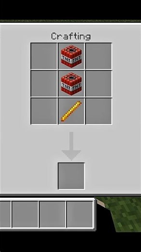 Minecraft me Craft a Tnt sword #minecraft #mcpe #shorts