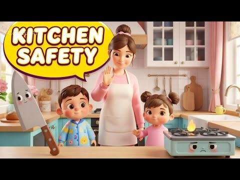 Kitchen Safety for Kids | Don’t Touch Dangerous Things!
