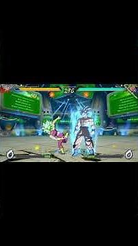 Ultra Instinct Goku vs Kefla #ultrainstinct #goku #kefla #dragonballfighterz