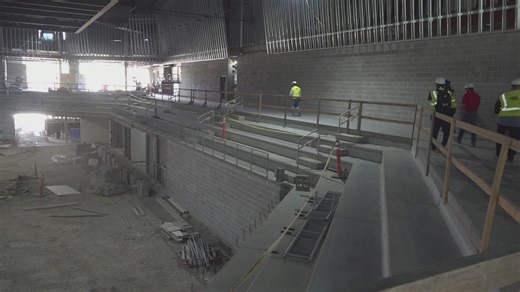 Little Rock School District shows progress on their newest high school