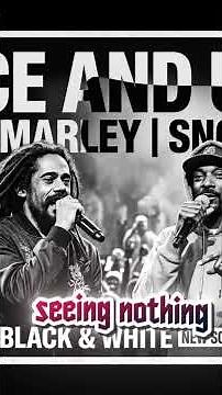 Damian Marley x Snoop Dogg Style - Peace and Unity (Black & White) | Suno AI Reggae Hip-Hop