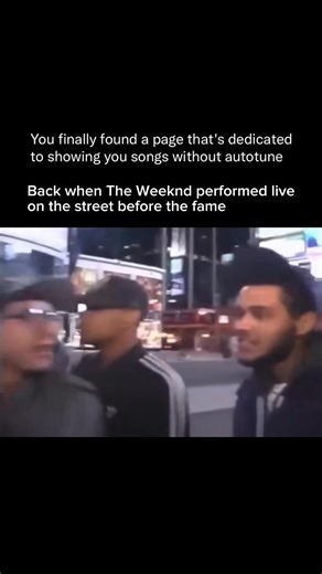 songs without autotune on Instagram: "The Weeknd performs live on the street without autotune before fame, revealing haunting vocals and emotional control. Around 2011, songs like “Wicked Games” showcased his dark R&B style. His natural falsetto, tone, and vulnerability carried the performance, highlighting raw talent before studio polish and global recognition arrived. Those early performances foreshadowed massive popularity. “Wicked Games” became a breakout track, helping launch The Weeknd’s r