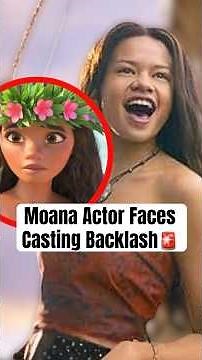 Moana Actor Faces Casting Backlash #shorts #catherinelagaaia #moana