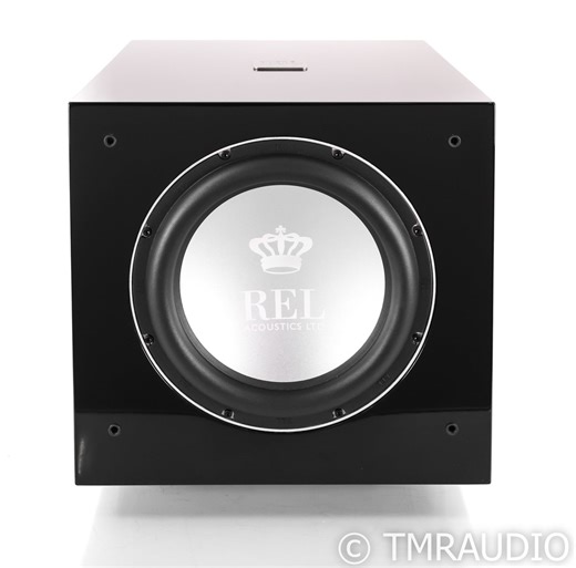 REL S/812 12" Powered Subwoofer; Gloss Black
