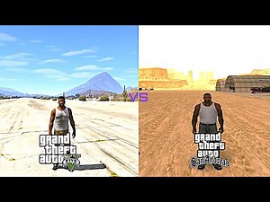 GTA 5 vs GTA San Andreas | Ultimate Comparison Showcase
