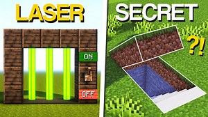 Minecraft: 5  Secret Redstone Builds & Hacks!