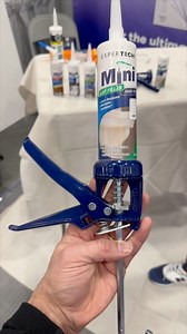 Innovative Compact Caulk Dispenser! #caulking #toolsofthetrade #construction #innovation #tradeshow | BYOT
