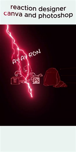 reactions designer graphic canvas vs Photoshop 😱