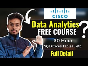 Cisco Data Analytics Program 2023 | Free Course | Off Campus Drive | Learn With Cisco | Kn Academy