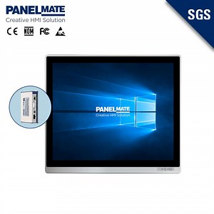 [Hot Item] 19 Inch Industrial Capacitive LCD with Kvm Extender Idd-Link4 Port Panel Touch Screen Industrial LCD Monitor Embedded IP65 Waterproof Industrial Monitor