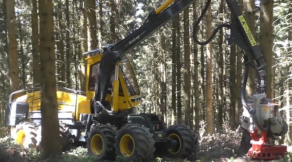 Reliable Logging Equipment Navigating Rugged Landscapes