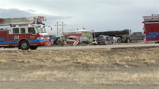 5 dead in pile-up crash in Colorado involving over 30 vehicles, including multiple semis: Police